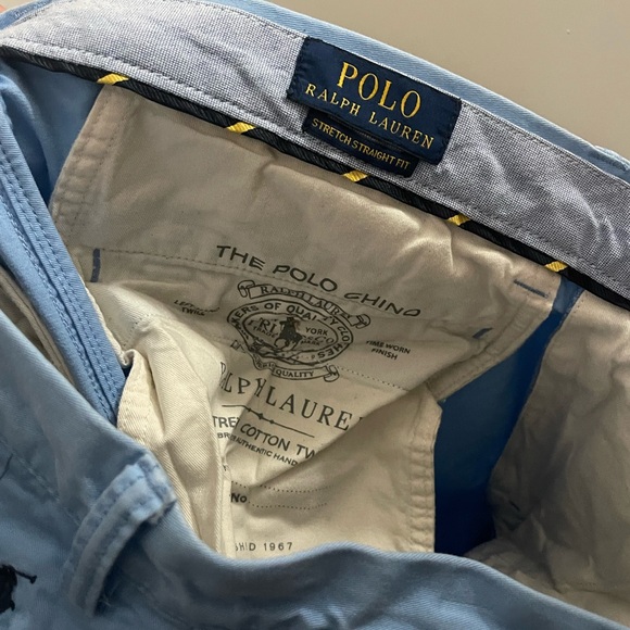 Polo Ralph Lauren 32/30 Stretch Straight Fit Chino Pants - Picture 4 of 6